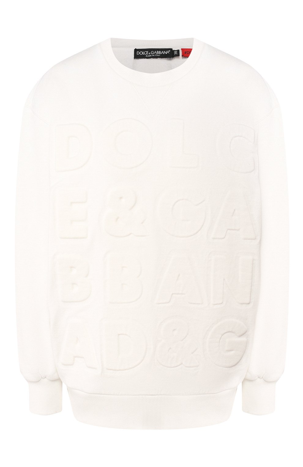 Хлопковый свитшот DOLCE & GABBANA, арт. F9G77T/FU7DU, фото 1