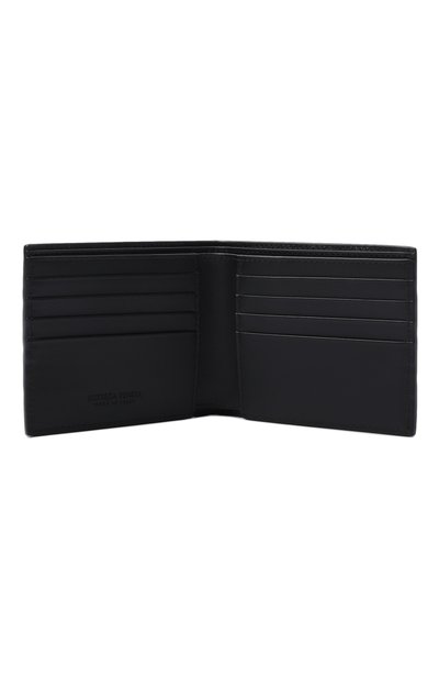 Кожаное портмоне BOTTEGA VENETA черного цвета по цене 89950 руб., арт. 743211/V3US1, фото 3 Кожаное портмоне BOTTEGA VENETA, арт. 743211/V3US1, фото 3