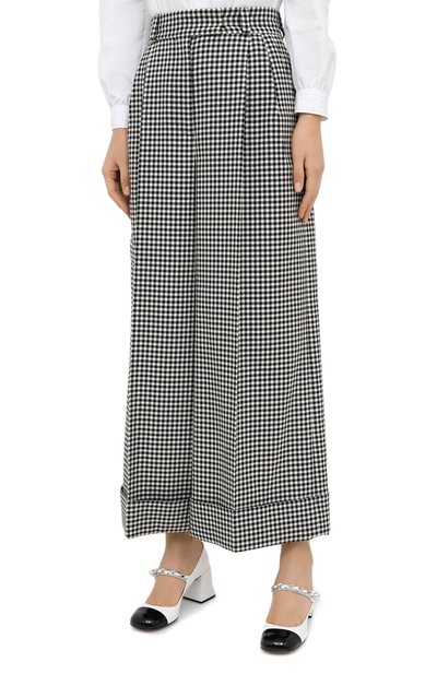 Шерстяные брюки MIU MIU, арт. MP1368-1V7W-F0002, фото 4