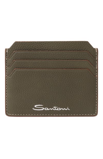 Мужской кожаный футляр для кредитных карт SANTONI, арт. UFPGA2693F0-ASIW