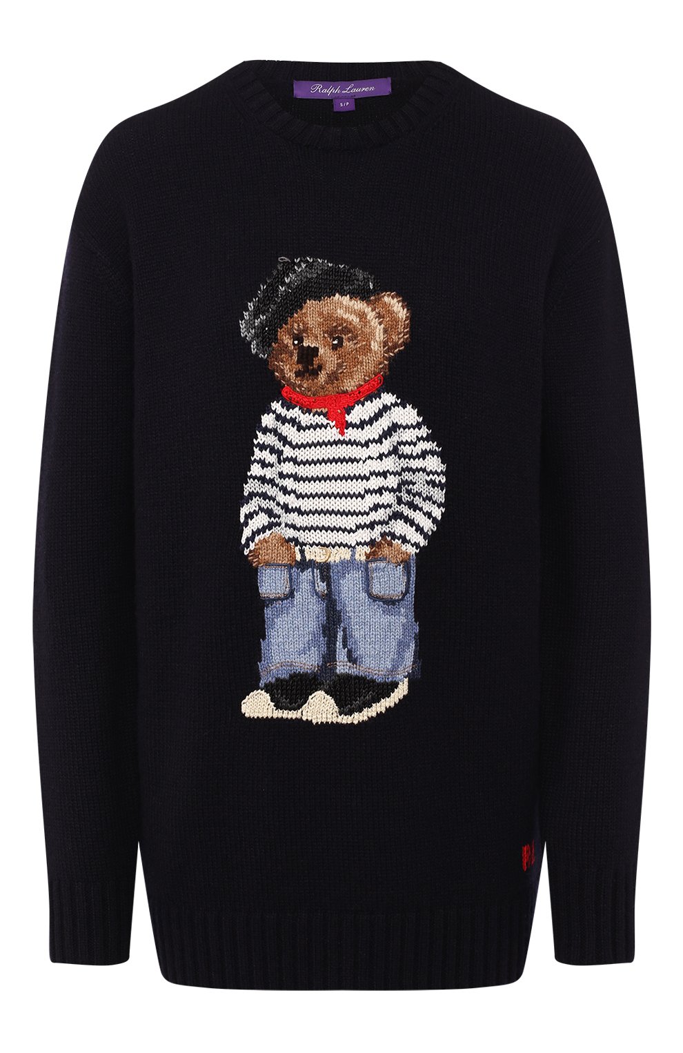 Кашемировый пуловер RALPH LAUREN темно-синего цвета по цене 274000 руб., арт. 290771850, фото 1 Кашемировый пуловер RALPH LAUREN, арт. 290771850, фото 1
