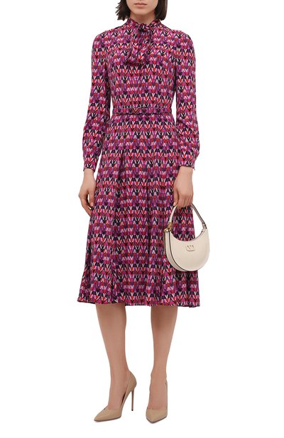 Шелковое платье VALENTINO, арт. XB3VAYE273L, фото 2