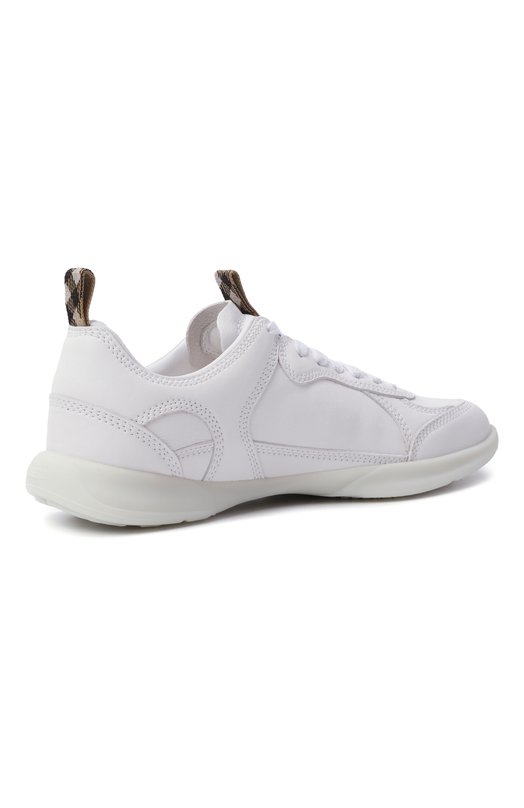 Кожаные кроссовки Matrix Burberry 8109190 Белый  8109190 Фото 5