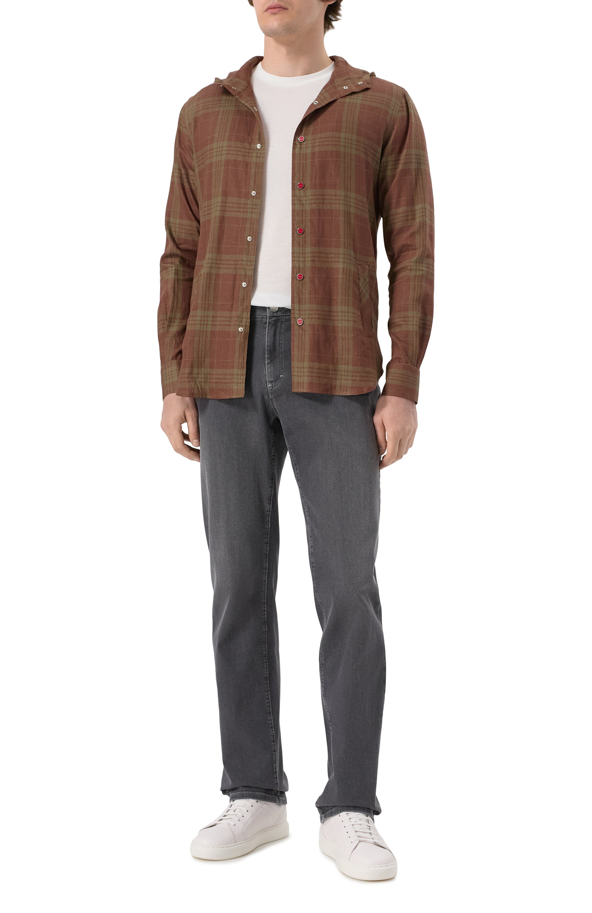 Льняная рубашка KITON, арт. UMCMARH0926910, фото 2