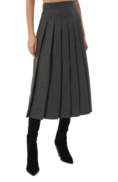 Шерстяная юбка LE17SEPTEMBRE, арт. LS2331SK001EGR, фото 3