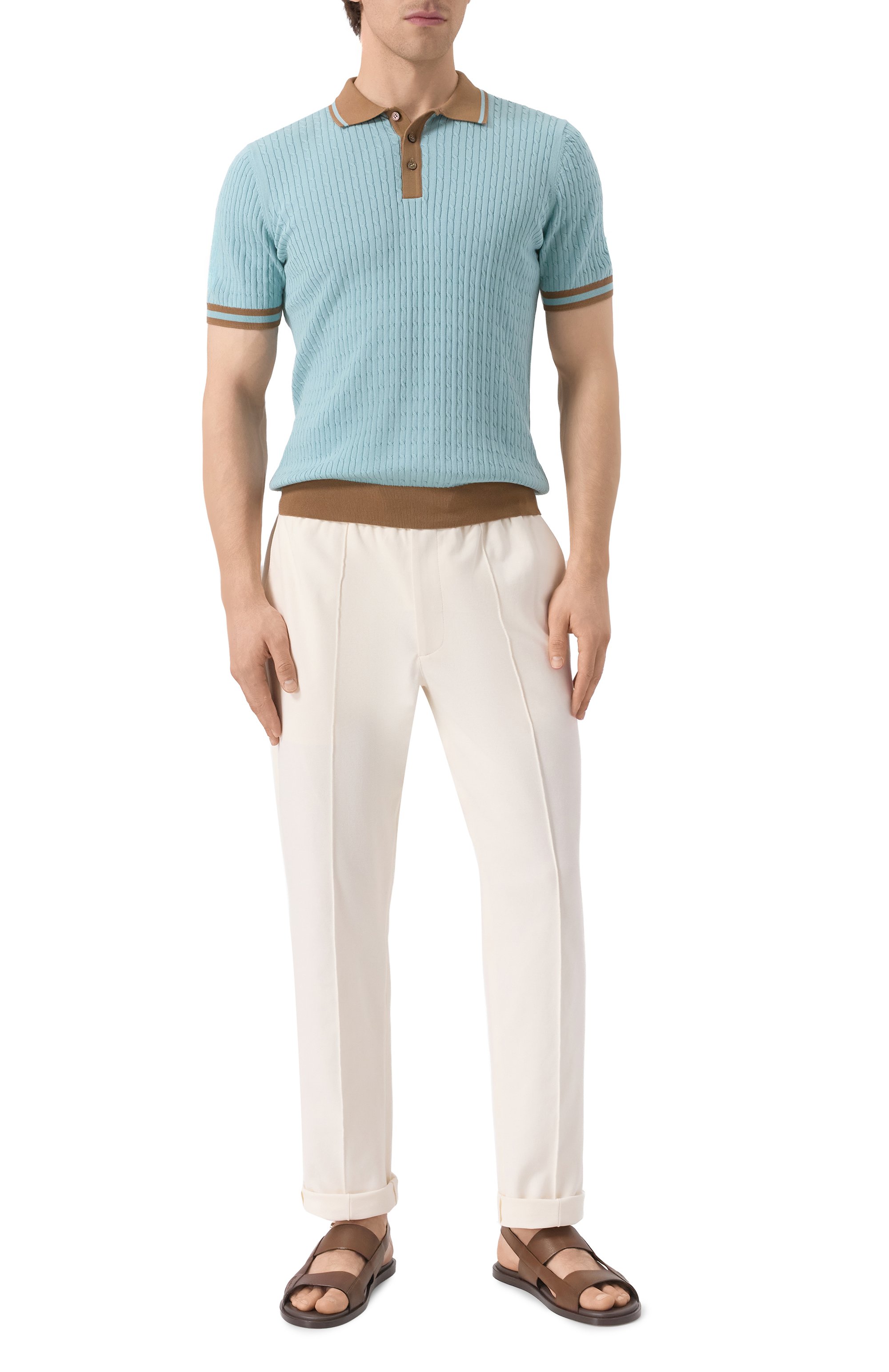 Кожаные сандалии erik SANTONI, арт. MCEG19079HC6MG0R, фото 2