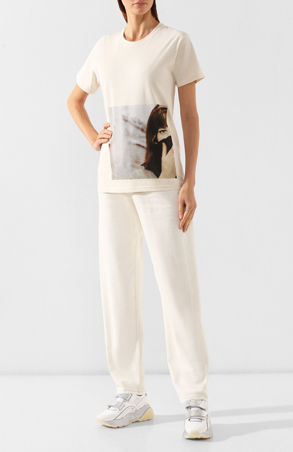 Хлопковая футболка ERIKA CAVALLINI, арт. A9/P/P9AW32, фото 2