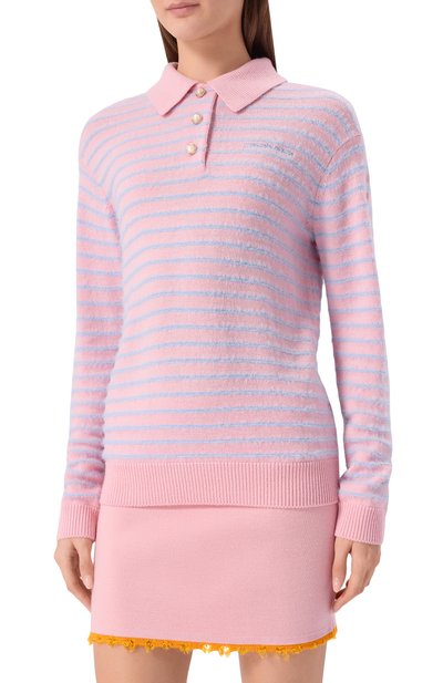 Шерстяное поло CASABLANCA, арт. W-SP26-KW-1236-01, фото 3