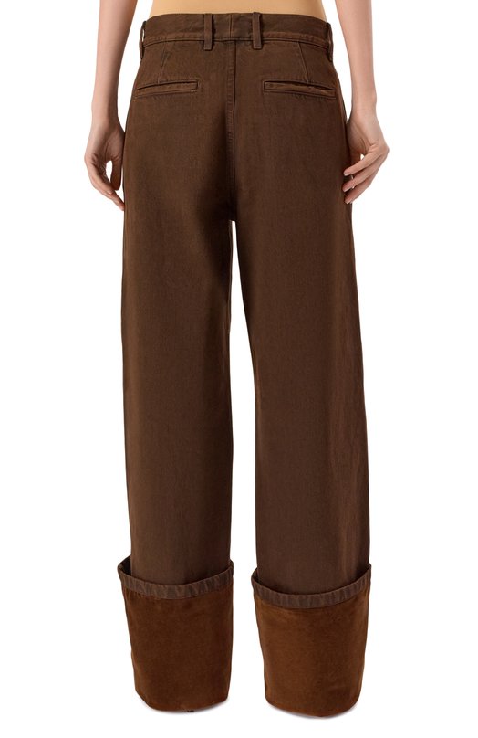 Джинсы Dries Van Noten 252-010931-2396 Коричневый  252-010931-2396 Фото 4