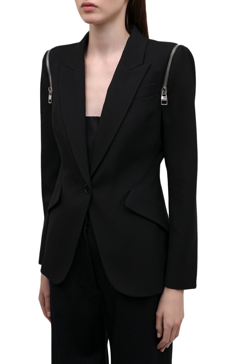 Шерстяной жакет ALEXANDER MCQUEEN, арт. 686741/QJACA, фото 3