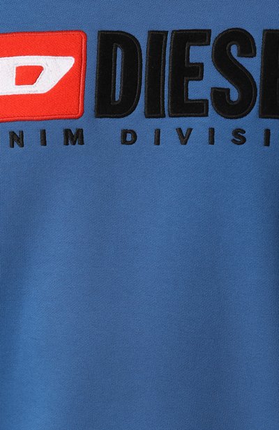 Хлопковый свитшот с принтом DIESEL, арт. 00SHEP/0CATK, фото 5