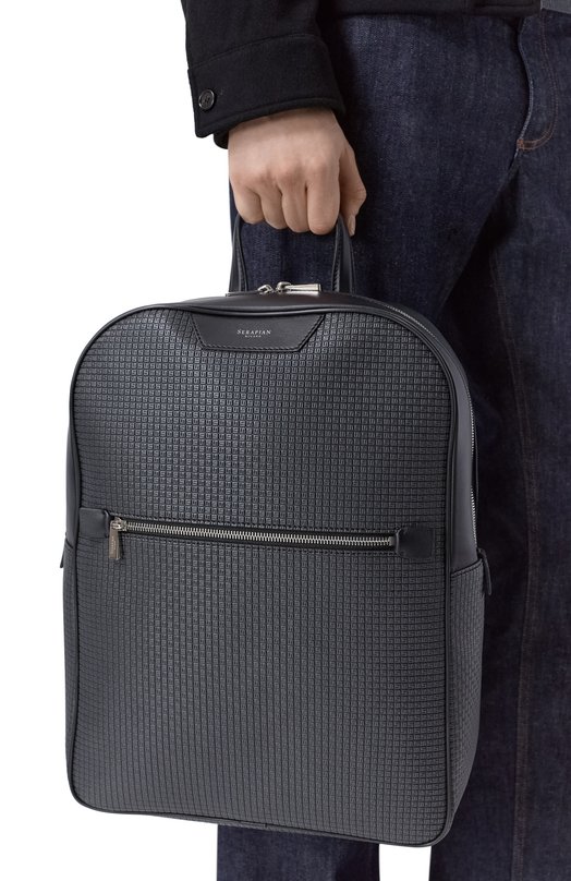 Рюкзак Serapian Milano SRSTSMLL700631D Серый  SRSTSMLL700631D Фото 2