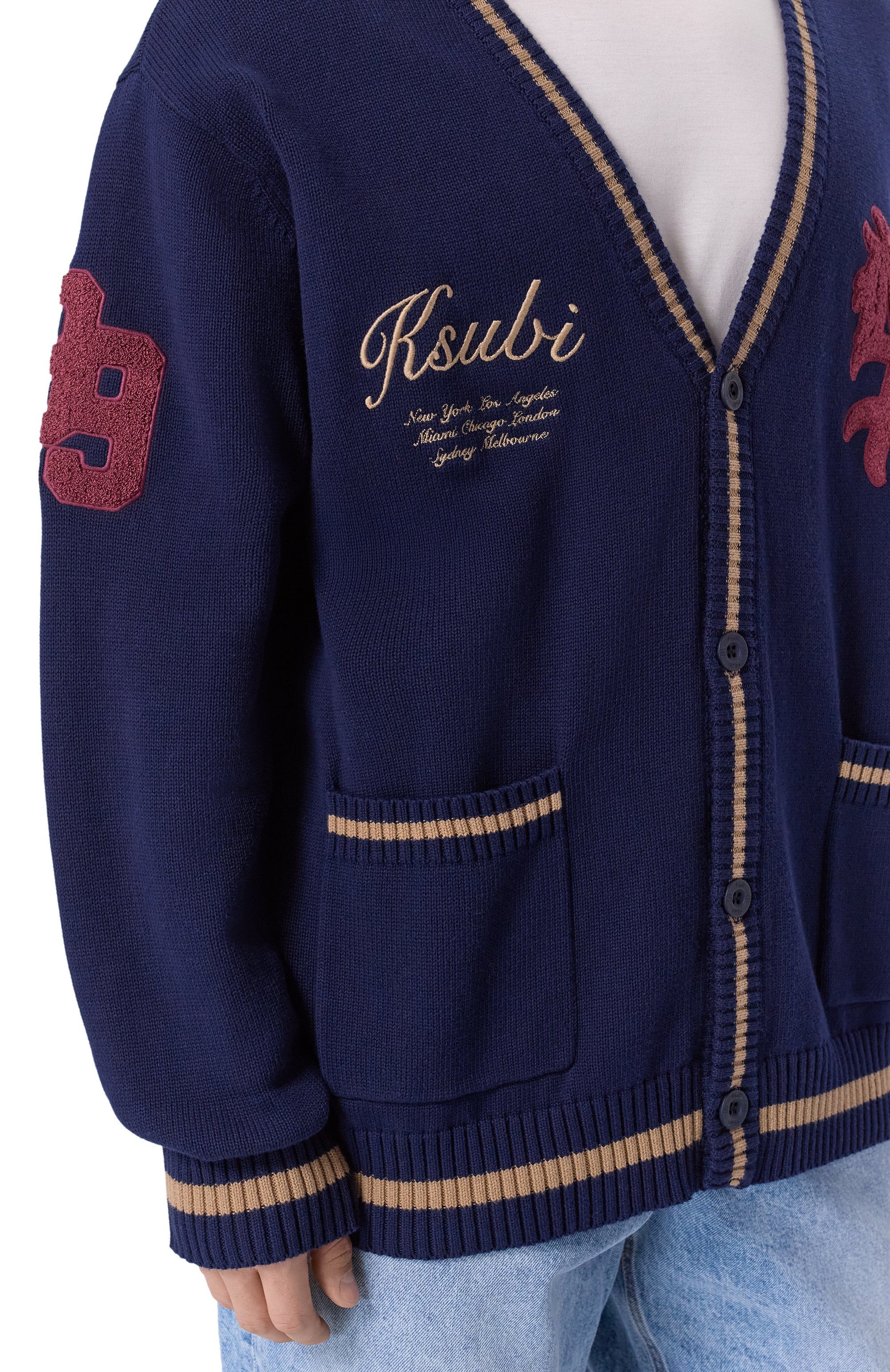 Хлопковый кардиган KSUBI, арт. MFA25KW004, фото 5
