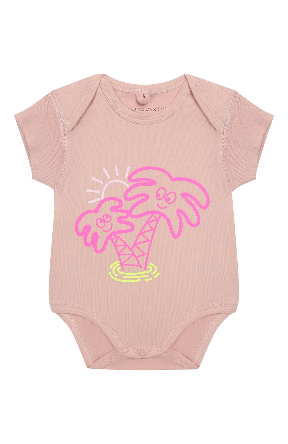 Комплект из хлопкового комбинезона и боди STELLA MCCARTNEY, арт. 547766/SMJG1, фото 4