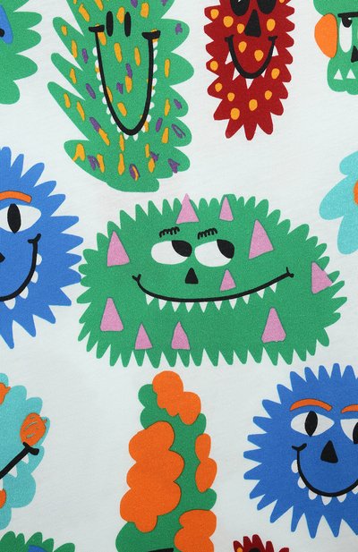 Хлопковая футболка STELLA MCCARTNEY, арт. TT8Q31, фото 3