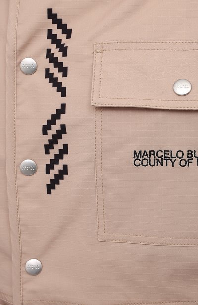 Рубашка MARCELO BURLON, арт. CMEA157S21FAB002, фото 5