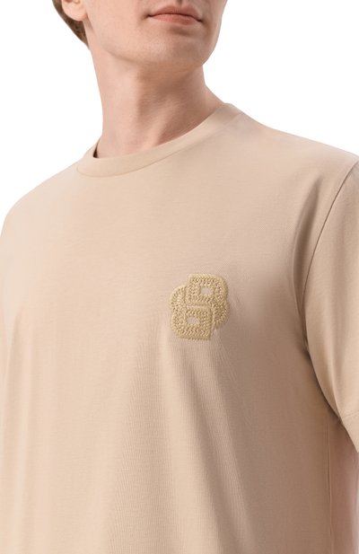 Хлопковая футболка BOSS, арт. 50560328, фото 5