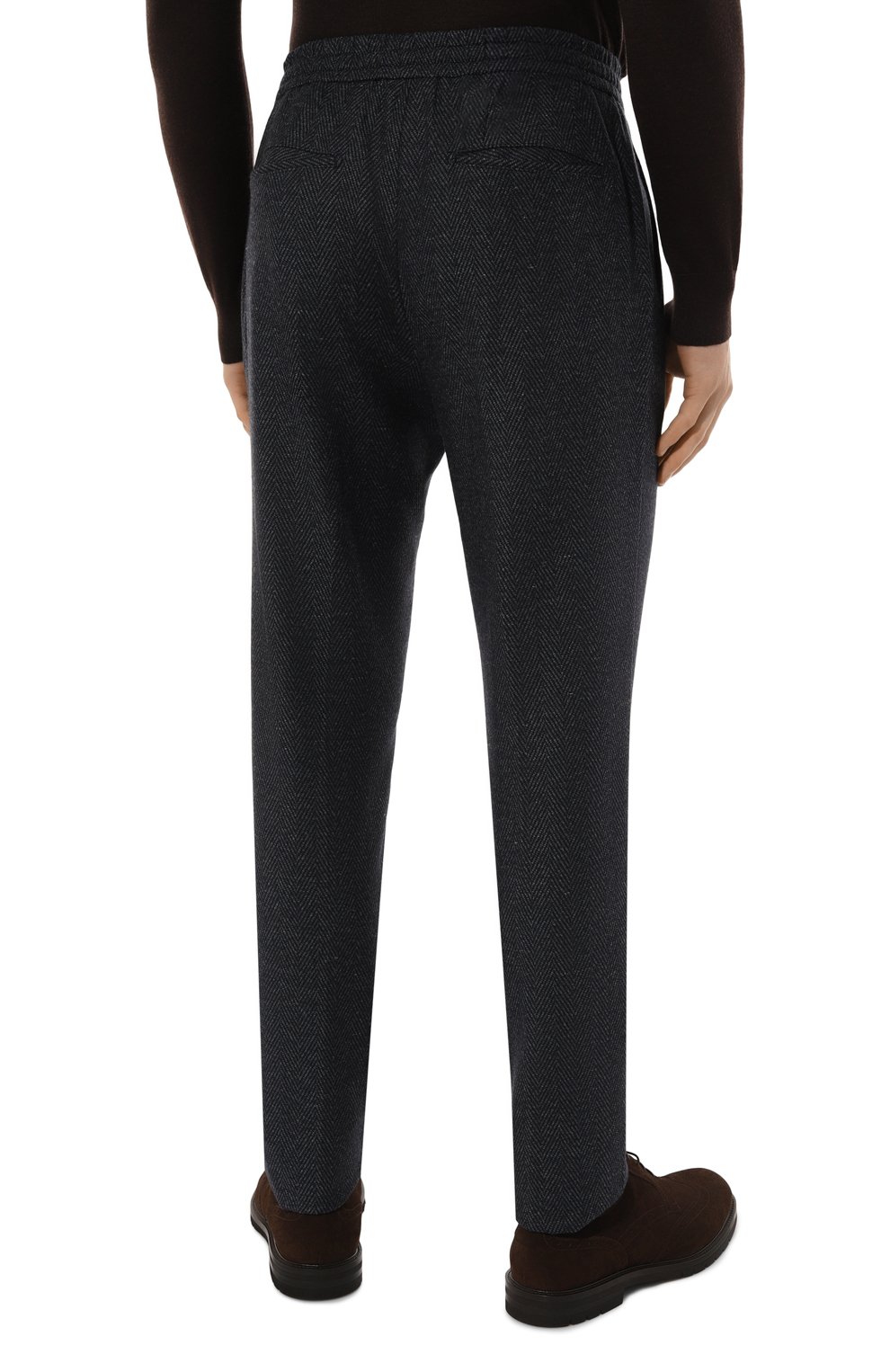 Брюки из шерсти и шелка MARCO PESCAROLO, арт. CHIAIA/5018, фото 4