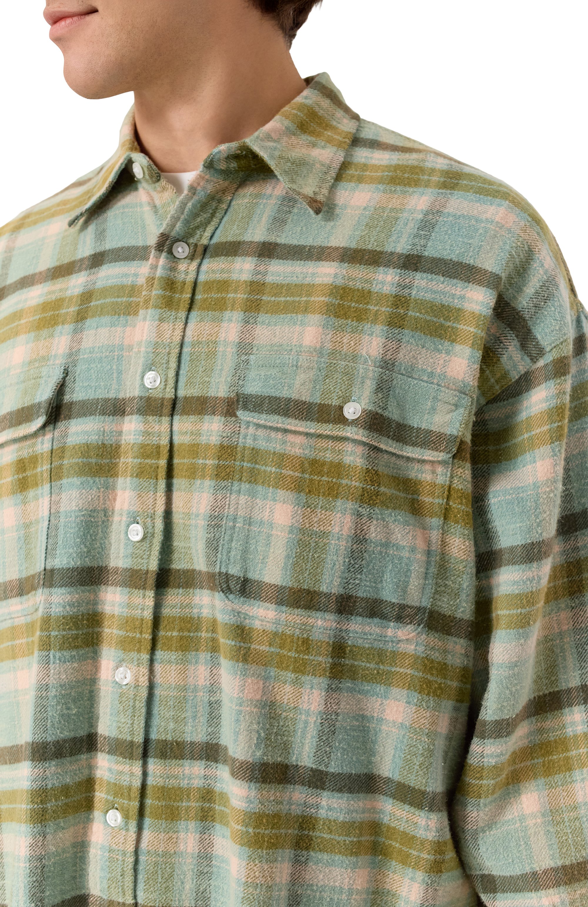 Хлопковая рубашка R13, арт. R13WR415-R559B/M, фото 5