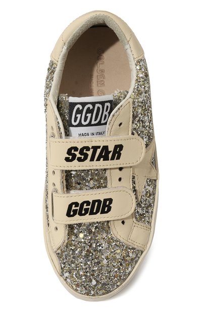 Комбинированные кеды old school GOLDEN GOOSE DELUXE BRAND, арт. GYF00111.F005314, фото 4