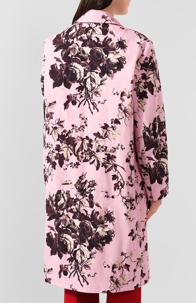 Хлопковое пальто DRIES VAN NOTEN, арт. 201-10276-9050, фото 4