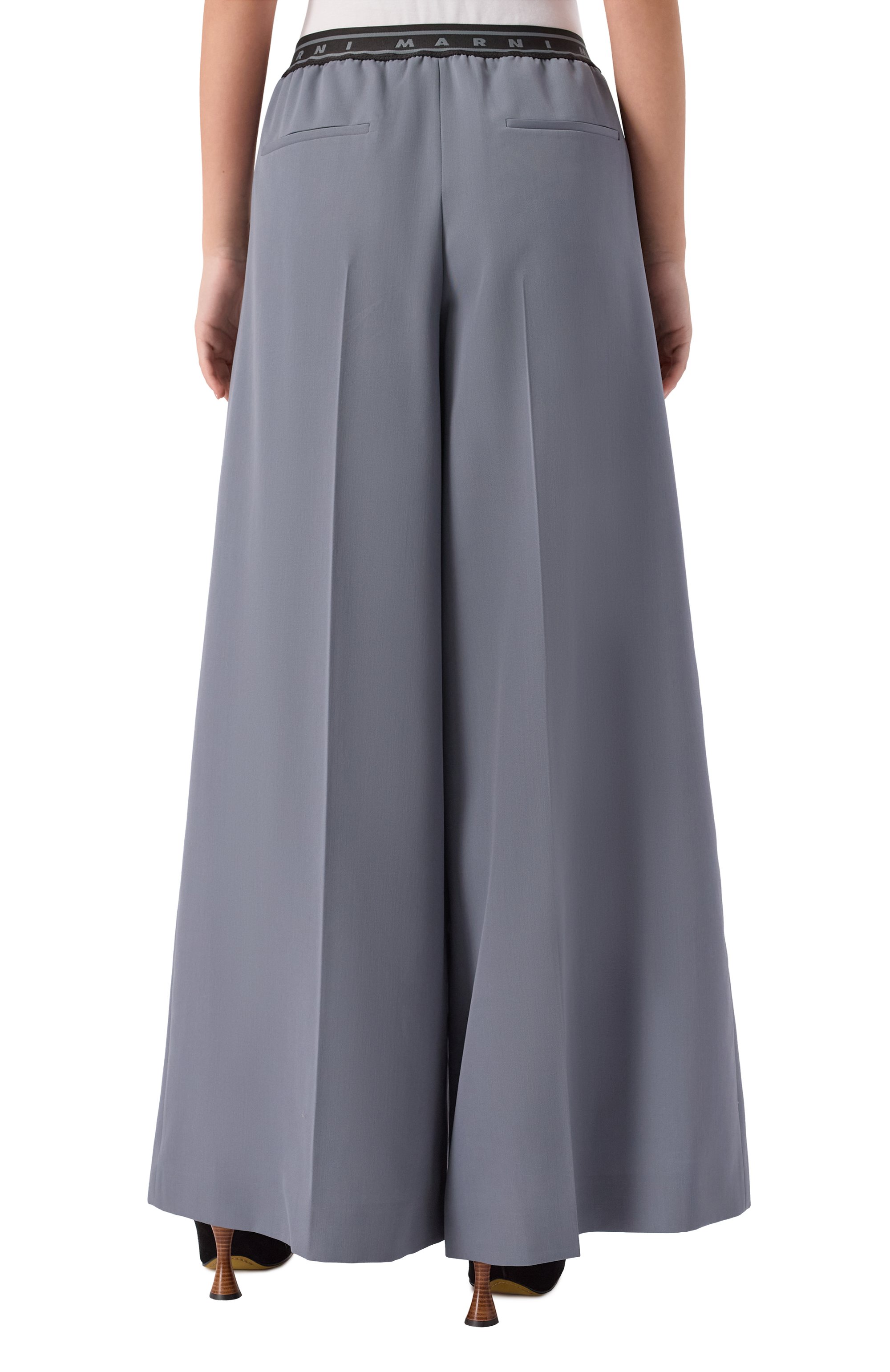 Шерстяные брюки MARNI, арт. PAMA0604A0/UTWA32, фото 4