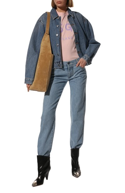 Хлопковая футболка MSGM, арт. 3241MDM510 227298, фото 2