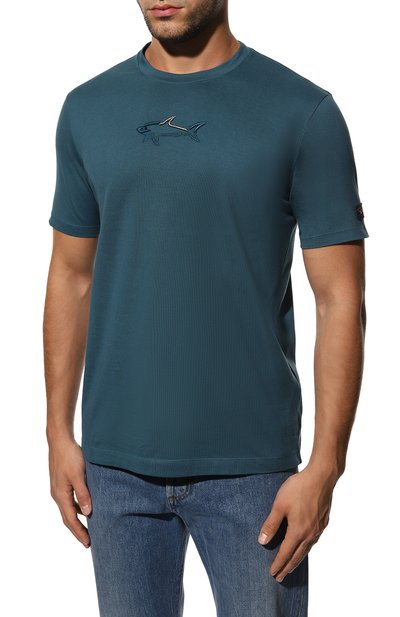 Хлопковая футболка PAUL&SHARK, арт. 12311647, фото 3