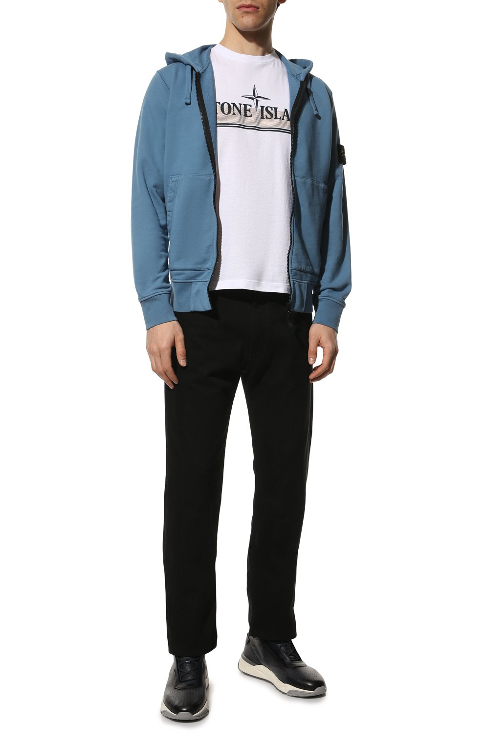 Хлопковая толстовка STONE ISLAND, арт. 761564251, фото 2