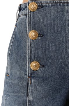 Джинсовые шорты BALMAIN, арт. CF0MA107/DE32, фото 5
