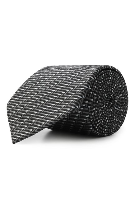 Мужской шелковый галстук GIORGIO ARMANI, арт. GM000800/TE16571