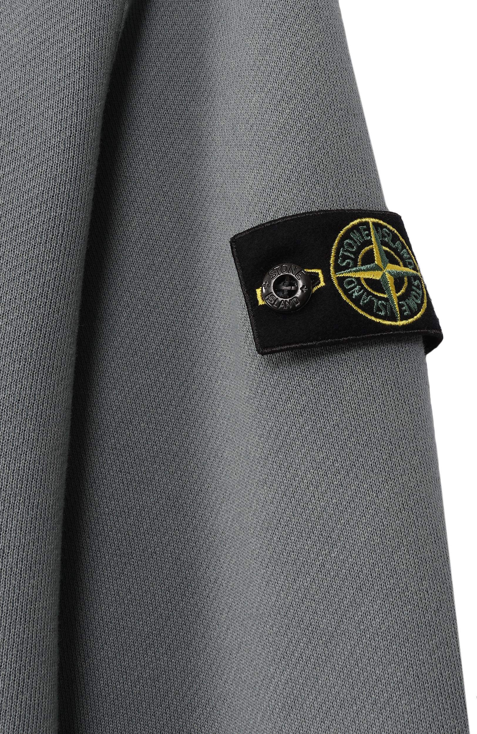 Хлопковый свитшот STONE ISLAND, арт. L2S166100009/S0425, фото 3