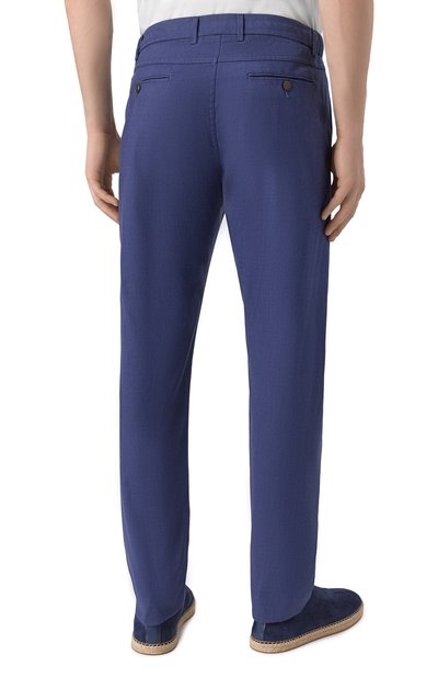 Брюки из лиоцелла и хлопка CANALI, арт. V1659/AV04338, фото 4