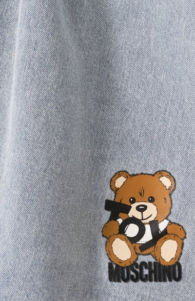 Джинсовая юбка MOSCHINO, арт. HDJ03L/L0E33/4-8, фото 3