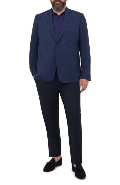 Пиджак из шерсти и льна EDUARD DRESSLER, арт. 7051/51014, фото 2