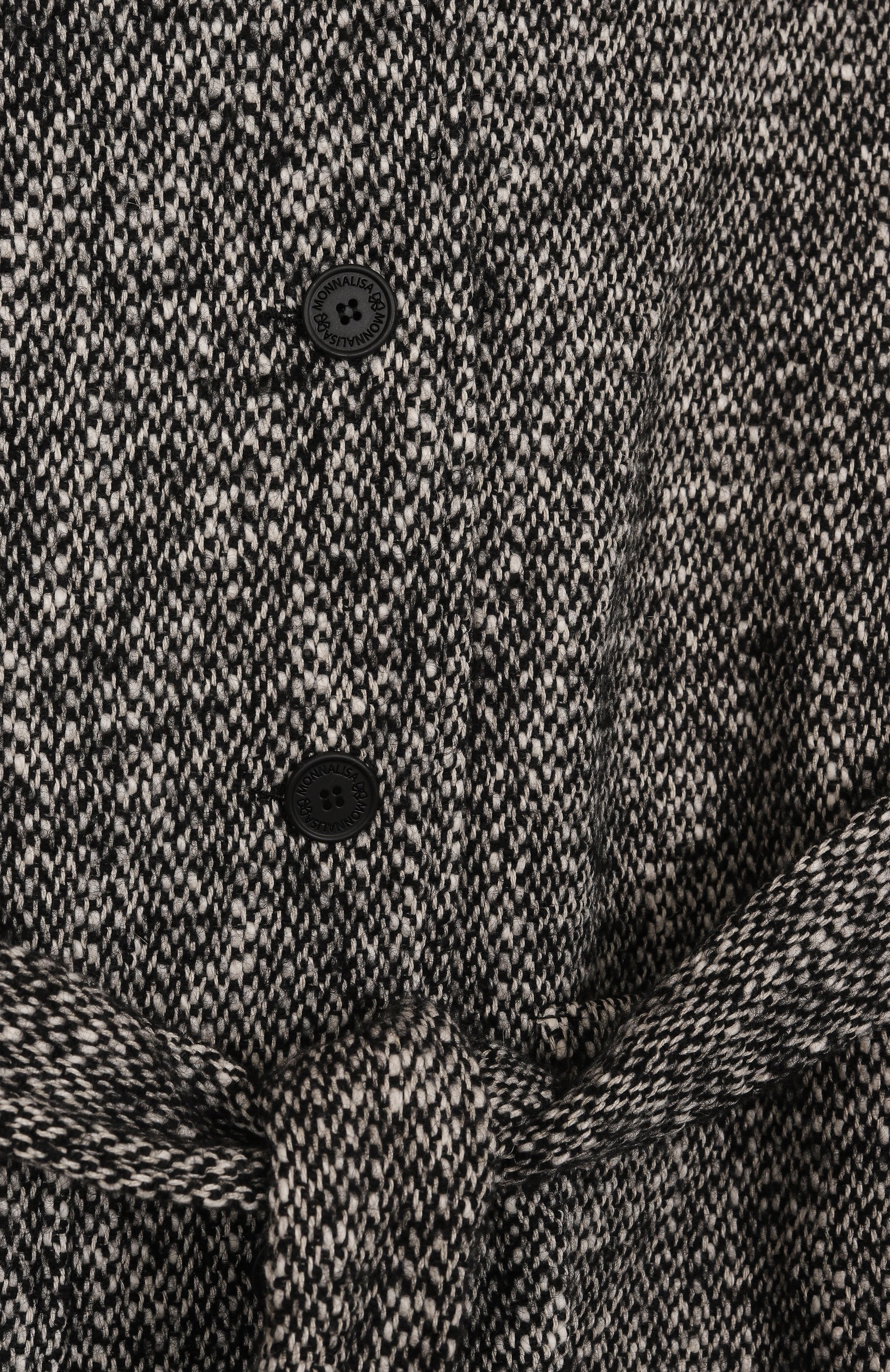 Хлопковое пальто MONNALISA, арт. 41F101, фото 3