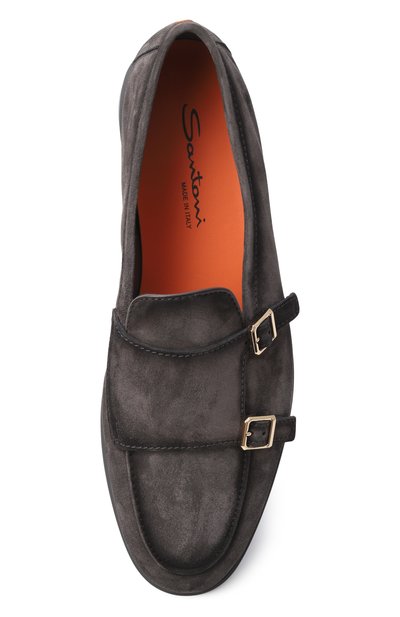 Замшевые монки malibu SANTONI, арт. MGAG19006PLUSEAA, фото 5