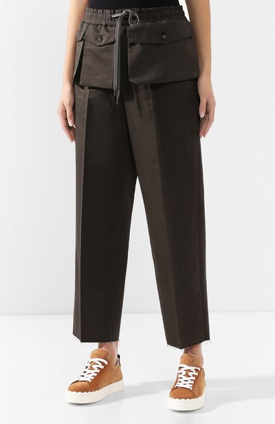 Брюки из смеси льна и хлопка Y`S, арт. YS-P41-330, фото 3