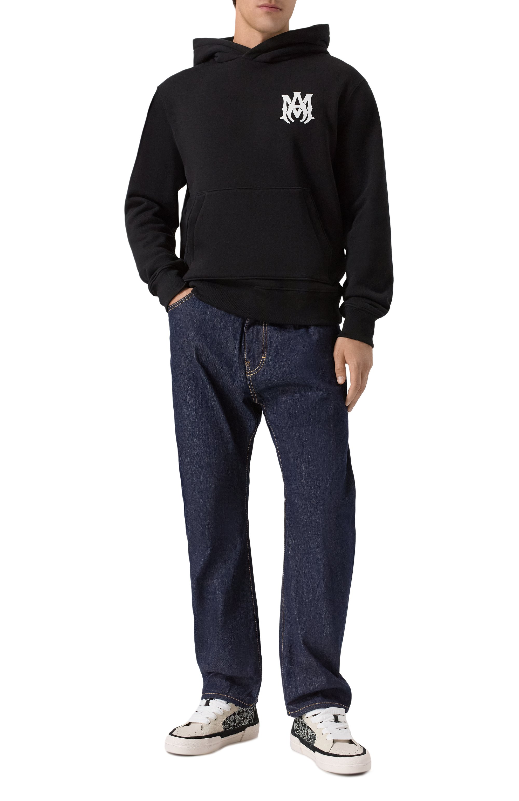 Комбинированные кеды bandana sunset skate AMIRI, арт. AMF0SR1167, фото 2