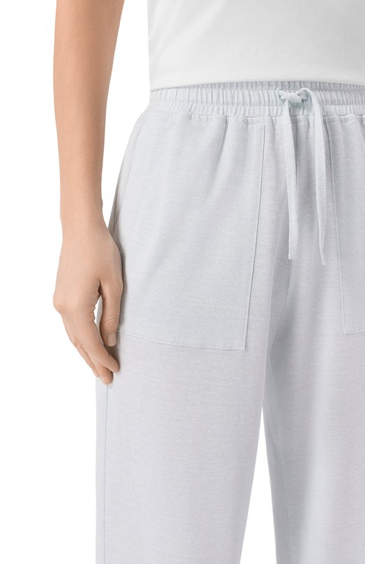 Брюки из шелка и льна MVST M26.CSW.T401/LIN0LUX 43127 Голубой  M26.CSW.T401/LIN0LUX 43127 Фото 5