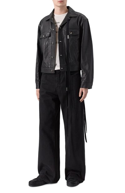 Мужская хлопковая футболка ANN DEMEULEMEESTER, арт. B0013824/FA206