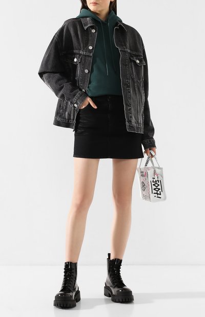 Кожаные ботинки strike BALENCIAGA, арт. 600970/WA9D0, фото 2