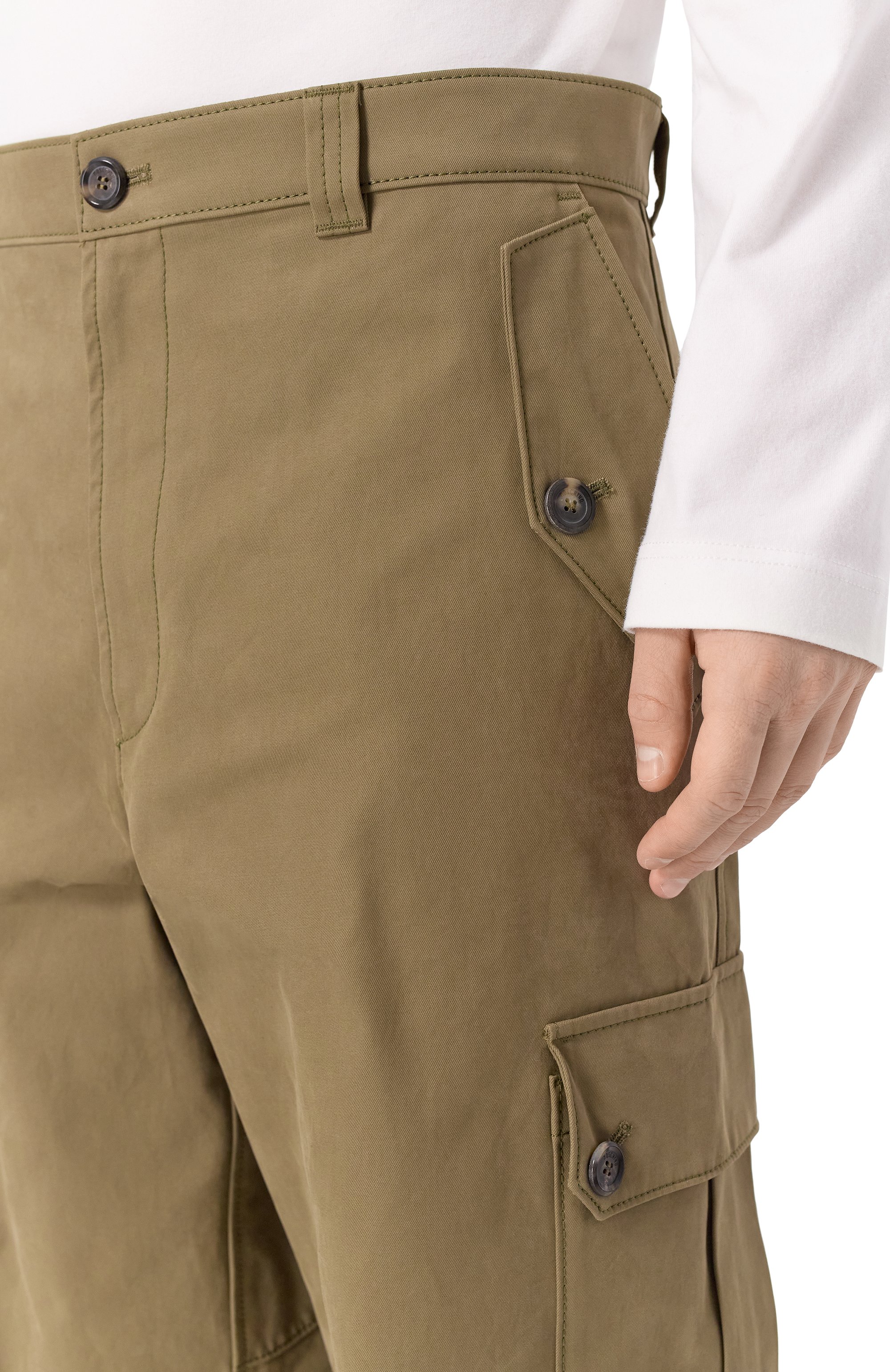 Хлопковые брюки-карго MOSCHINO, арт. A0301/5218, фото 5