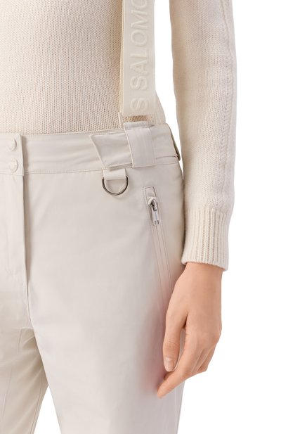 Утепленные брюки YVES SALOMON белого цвета по цене 63700 руб., арт. 25WKP008XXM20W, фото 5 Утепленные брюки YVES SALOMON, арт. 25WKP008XXM20W, фото 5