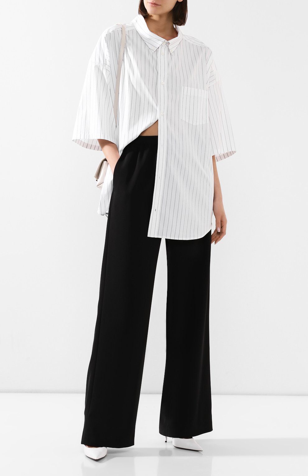 Хлопковая рубашка BALENCIAGA, арт. 622051/TIM35, фото 2