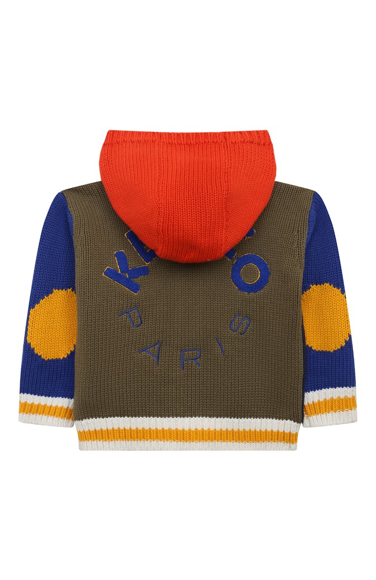 Кардиган из хлопка и шерсти KENZO, арт. K25834/3Y-5Y, фото 1