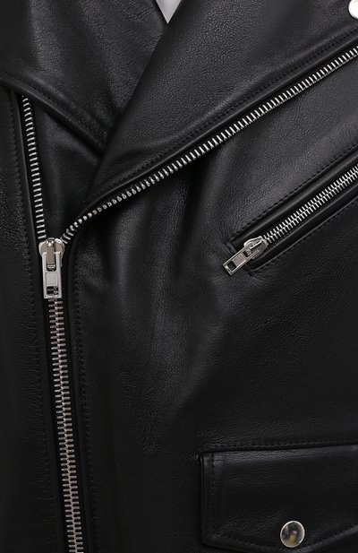 Кожаная куртка VETEMENTS, арт. UA52JA910BL 2470/W, фото 5