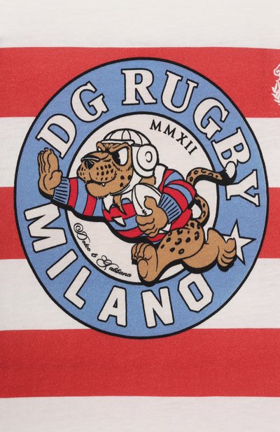 Хлопковая футболка DOLCE & GABBANA, арт. L4JTHV/II7JV_001, фото 3