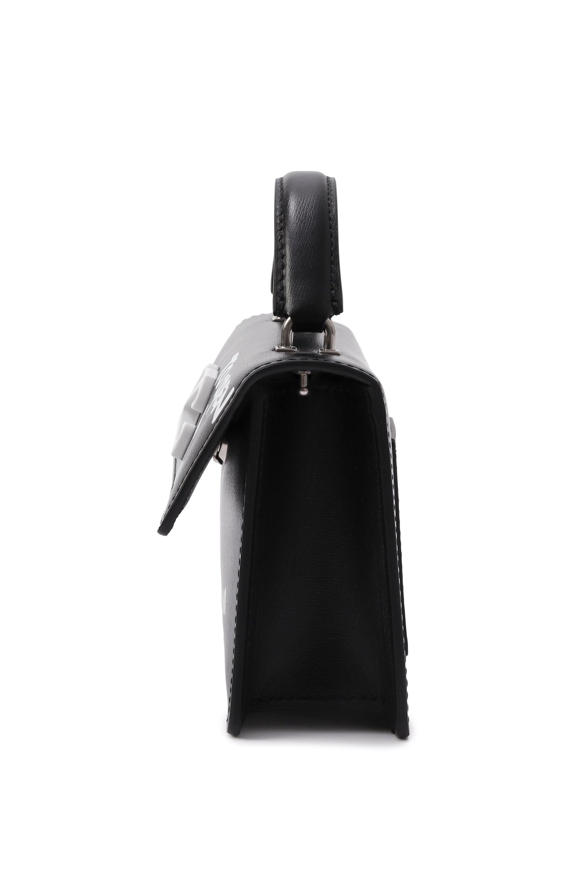 Сумка jitney baby OFF-WHITE, арт. 0WNP063C99LEA002, фото 4