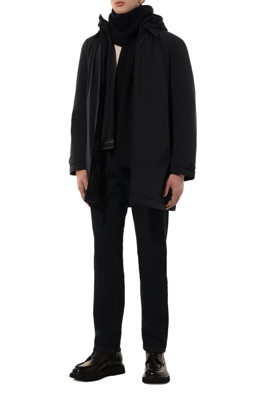 Утепленный плащ WOOLRICH, арт. CFWOOU0928MRUT3339, фото 2